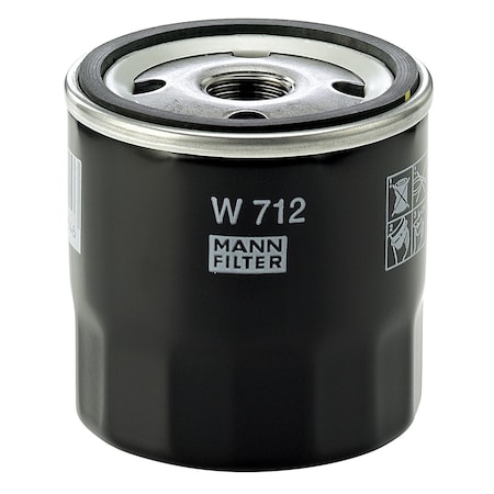 Mann-Filter Oil Filter, W712 W712